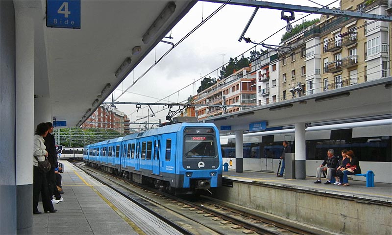 Eusko Tren, San Sebastian