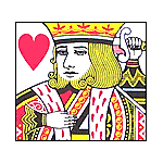 The mighty King of Hearts