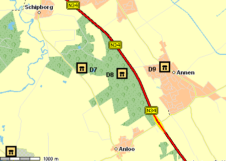 Locality map for  D8