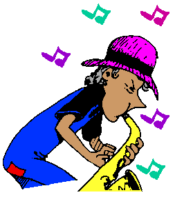 Sax player