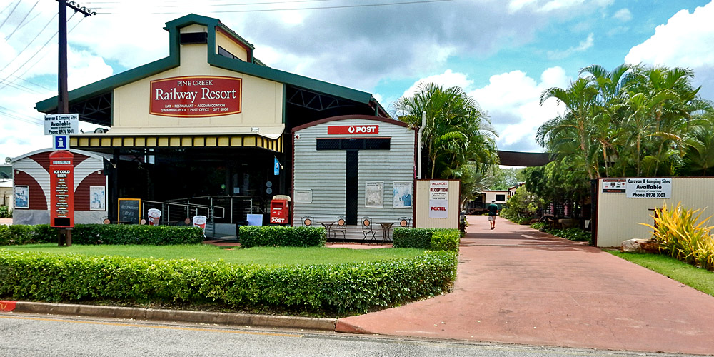 Pine Creek Railway Resort Map