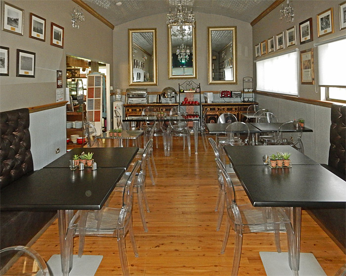 Pine Creek Railway Resort Dining area