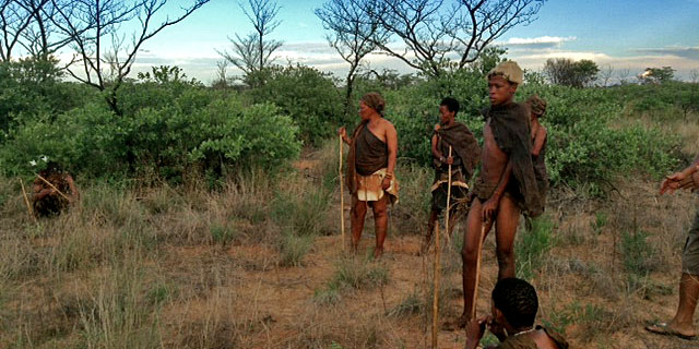 San Bushmen and women