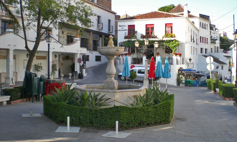 Mijas - Remembrance fountain